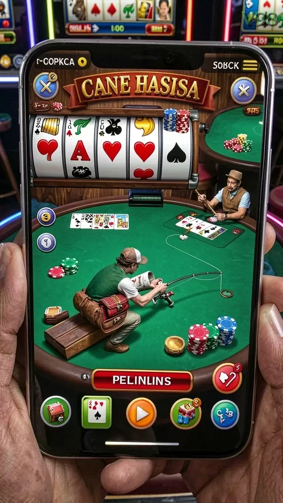 Cuplikan layar INDOBET — menu navigasi
