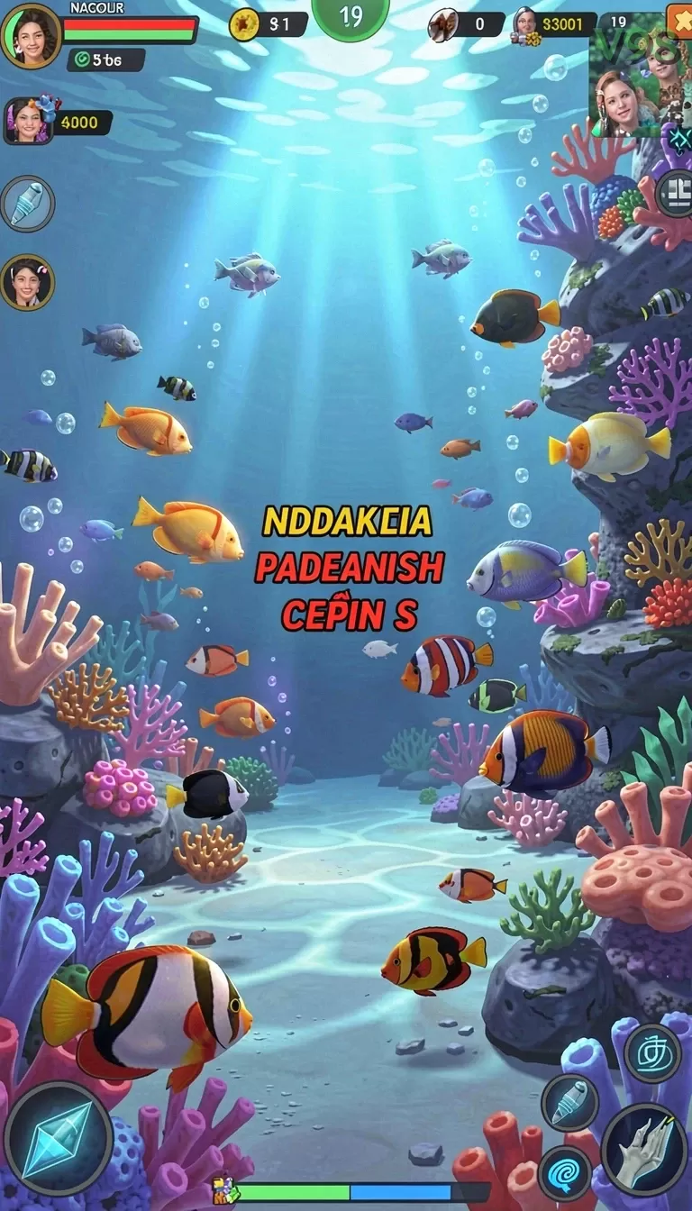 Cuplikan layar INDOSGA — menu navigasi