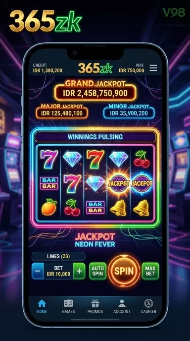Cuplikan layar MAMEN123 — menu navigasi
