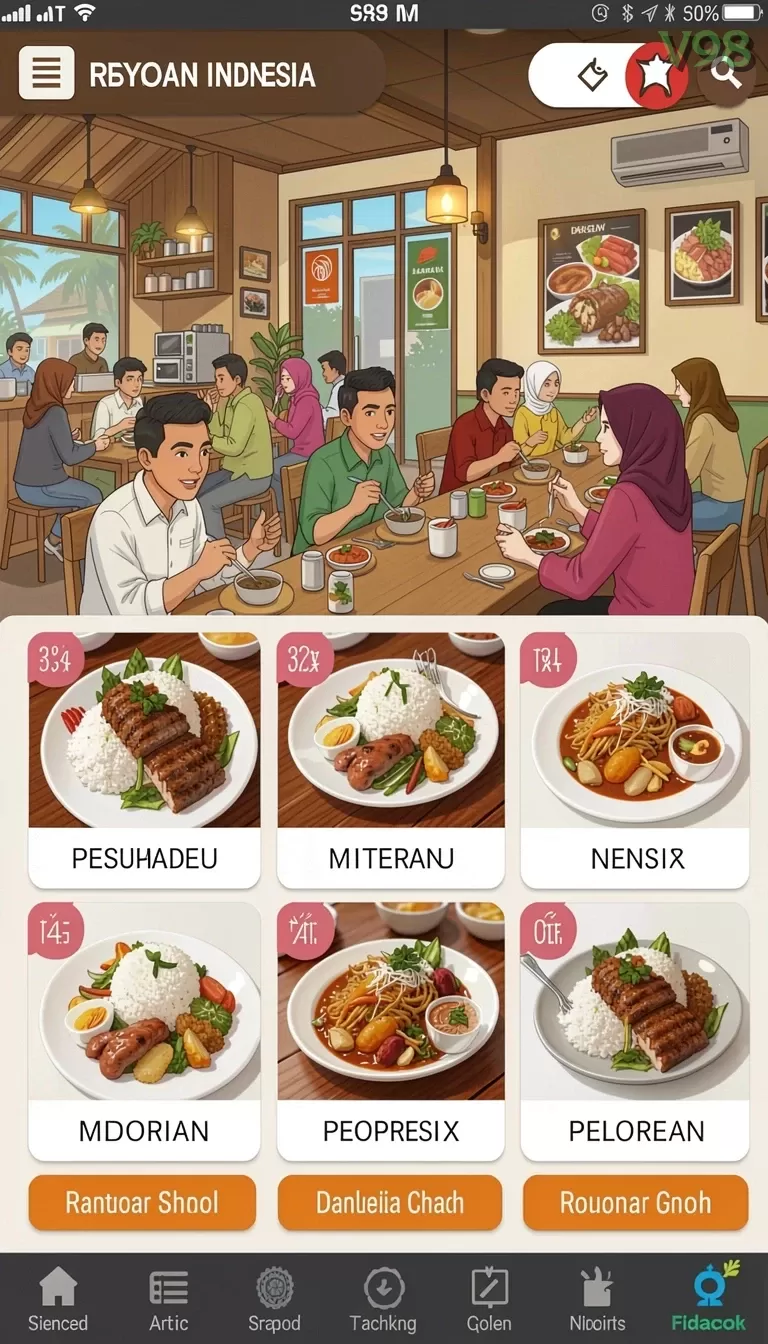 Cuplikan layar INDOSGA — pengaturan akun